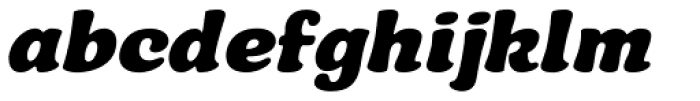 Boardwalk Italic Font LOWERCASE