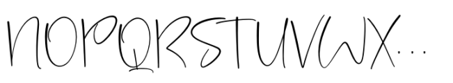 Boasting Quirky Regular Font UPPERCASE