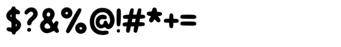 Bobalicious Font OTHER CHARS