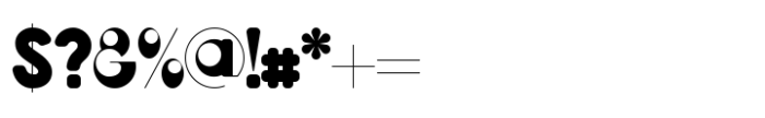 Bobar Variable Font OTHER CHARS