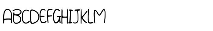 Bobby Handwriting Font UPPERCASE