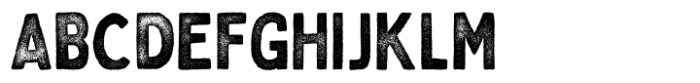 Bobby Jones Rough Regular Font UPPERCASE