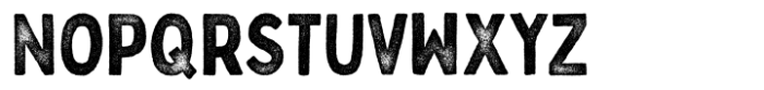 Bobby Jones Rough Regular Font UPPERCASE