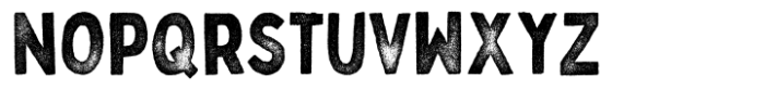 Bobby Jones Rough Regular Font LOWERCASE