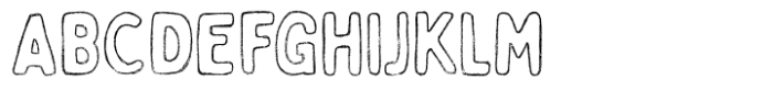 Bobby Jones Rough Soft Outline FONT