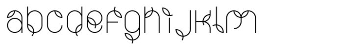Boboli Spring Summer Font UPPERCASE