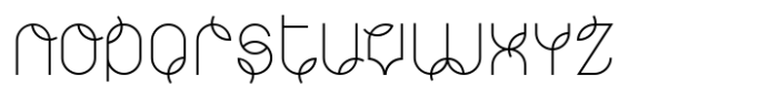 Boboli Spring Summer Font LOWERCASE