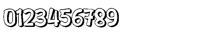 Bochank Shadow Font OTHER CHARS
