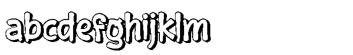 Bochank Shadow FONT