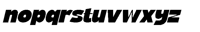 Bocktail Italic Font LOWERCASE