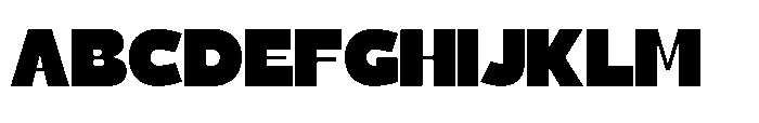 Bocktail Regular Font UPPERCASE