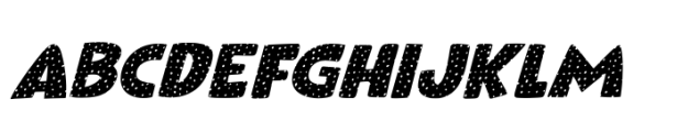 Bockwurst Dots Italic FONT