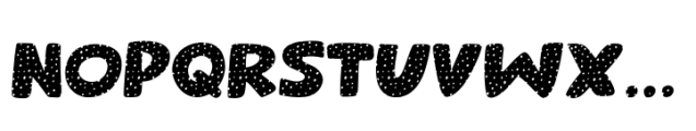 Bockwurst Dots Regular Font UPPERCASE