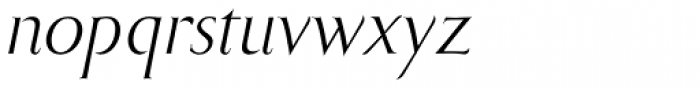 Bodebeck Italic Font LOWERCASE