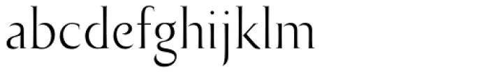 Bodebeck Regular Font LOWERCASE