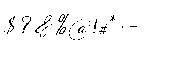 Bodigat Regular Font OTHER CHARS