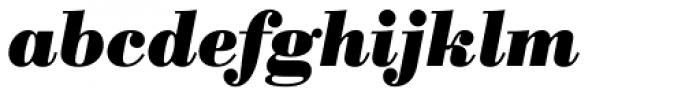 Bodoni Antiqua Bold Italic Font LOWERCASE