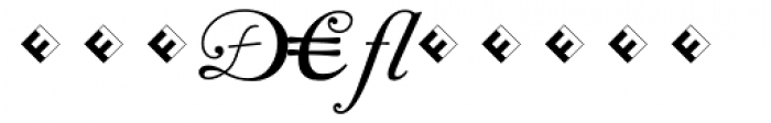Bodoni Classic Chancery Expert Font LOWERCASE