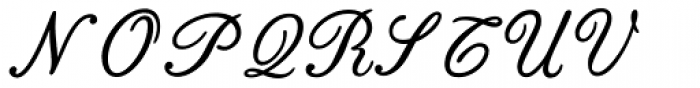 Bodoni Classic English Initials Font LOWERCASE