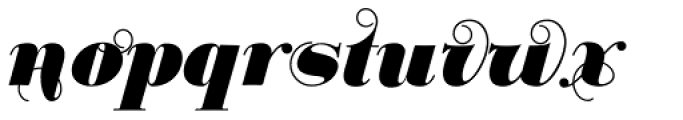 Bodoni Classic Free Style Font LOWERCASE