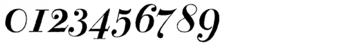 Bodoni Classic Hand Bold Italic Font OTHER CHARS
