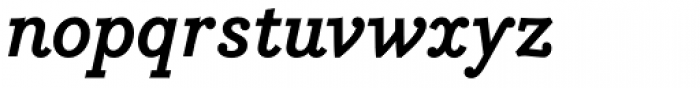 Bodoni Egyptian Pro Bold Italic Font LOWERCASE