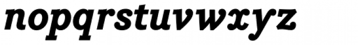 Bodoni Egyptian Pro ExtraBold Italic Font LOWERCASE