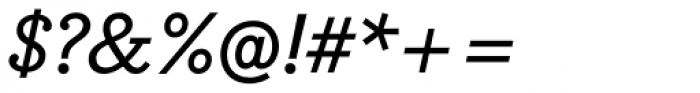 Bodoni Egyptian Pro Medium Italic Font OTHER CHARS