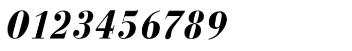 Bodoni MF Bold Italic Font OTHER CHARS