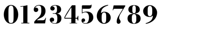 Bodoni MF Bold Font OTHER CHARS