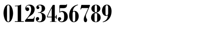 Bodoni MF Condensed Bold Font OTHER CHARS