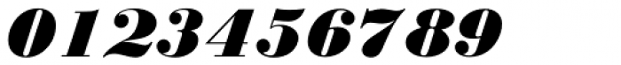 Bodoni MT Black Italic Font OTHER CHARS