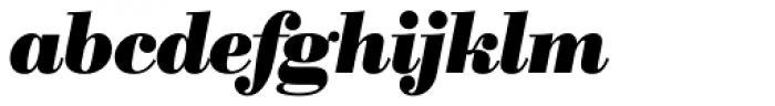 Bodoni Nr 1 SH Bold Italic Font LOWERCASE