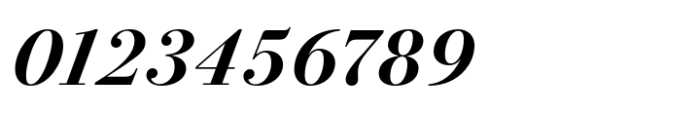 Bodoni PT Display Bold Italic Font OTHER CHARS