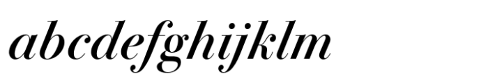 Bodoni PT Display Medium Italic FONT