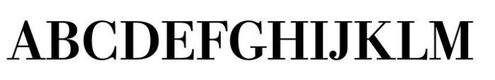 Bodoni PT Subhead Demi Font UPPERCASE