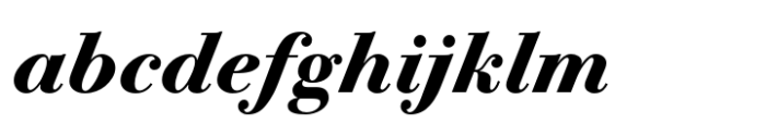 Bodoni PT Subhead Extra Bold Italic FONT