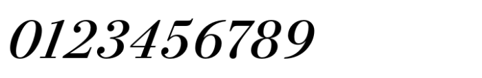 Bodoni PT Subhead Medium Italic Font OTHER CHARS