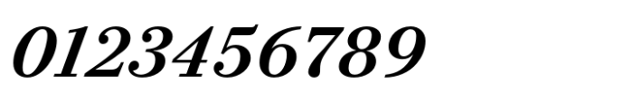 Bodoni PT Text Demi Italic Font OTHER CHARS