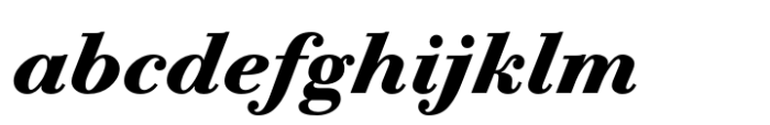 Bodoni PT Text Extra Bold Italic FONT