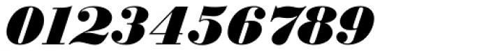 Bodoni SB ExtraBold Italic Font OTHER CHARS