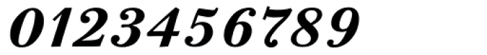 Bodoni Six Bold Italic Font OTHER CHARS