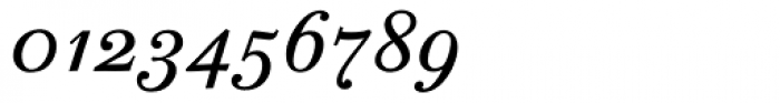 Bodoni Six OS Book Italic Font OTHER CHARS
