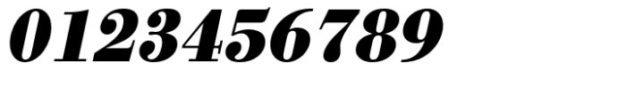 Bodoni Std Bold Narrow Oblique Font OTHER CHARS