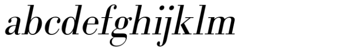 Bodoni Std Light Narrow Oblique FONT