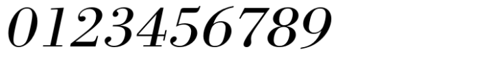 Bodoni Std Regular Extra Wide Oblique Font OTHER CHARS