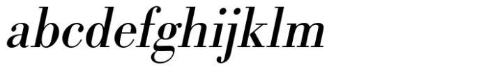 Bodoni Std Regular Narrow Oblique FONT