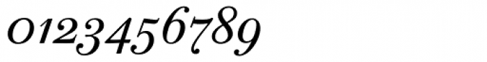 Bodoni Twelve OS Book Italic Font OTHER CHARS