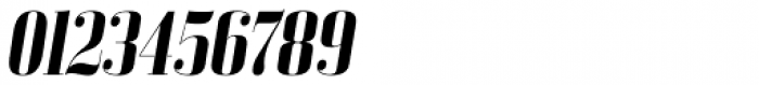 Bodoni Z37 L Condensed Bold Italic Font OTHER CHARS