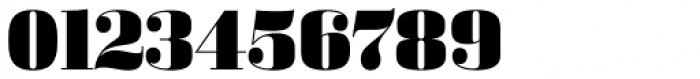 Bodoni Z37 M Extended Heavy Font OTHER CHARS